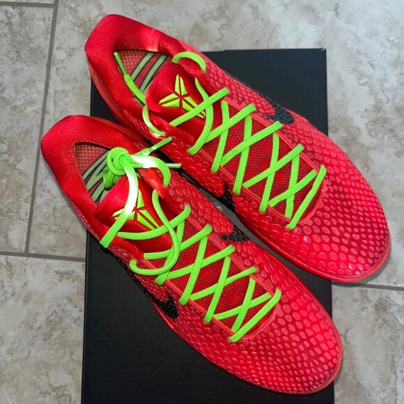 Size 10.5 - Nike Kobe 6 Protro Low Reverse Grinch BRAND NEW!! - Picture 3 of 5